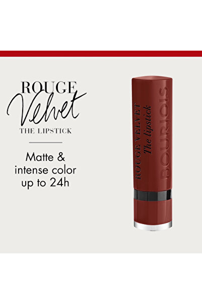 Bourjois Paris Rouge Velvet The Lipstick - 2.4 gms