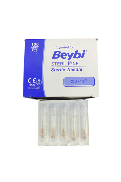 Beybi ENJEKTÖR UCU 26G 200 adet (2kutu)
