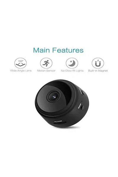 Primo Plus Black Mini A9 Camera Wifi Wireless Recorder Home Security Surveillance Camcorder 1080P