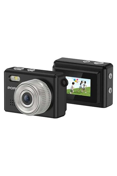 porodo Snap & Go Mini Digital Camera 2MP / Full HD Camera Video Resolution / Portable Camera with Li