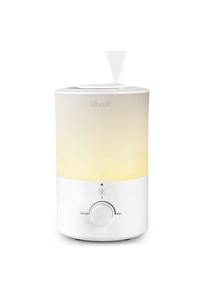 Levoit Dual 150 Ultrasonic Cool Mist Humidifier, 27m² Room Coverage, White, LUH-D302-WAE