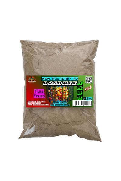 Aqua Groundbait BaseMix AquaCarp Tutti Frutti 3kg