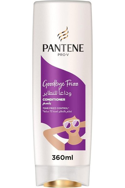 Pantene Pro-V Goodbye Frizz Conditioner, 72H Frizz Control, 360ml