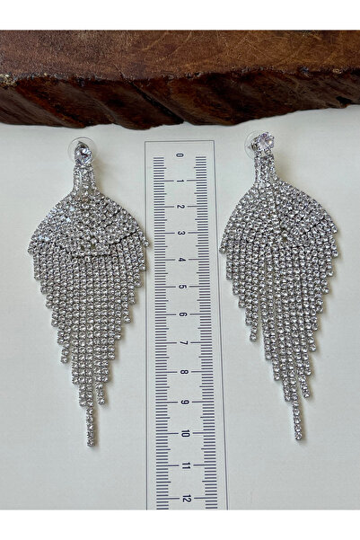 Rupen Kraft أقراط طويلة متدلية على شكل قناة مائية، أقراط على شكل قناة مائية، ...