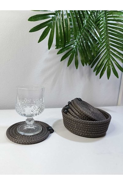 VeronicA Cup Mats Anthracite