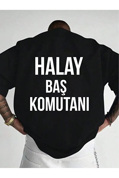 qubo sportswear & company qubo Unisex Oversize εμπριμέ βαμβακερό λαιμόκοψη κο...