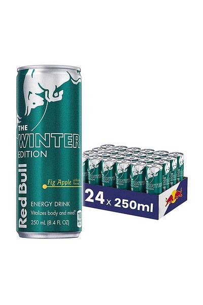 Red Bull The Winter Edition (Fig Apple Flavor) Europe 24x250ml