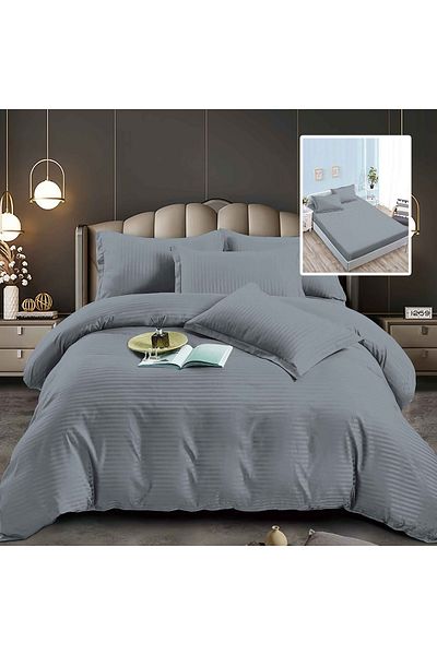 TextiLici Bed Linen Damask-Polycotton 6 Pieces with Cover (6DPH36)