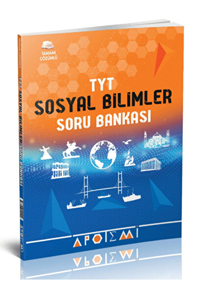 Apotemi Yayınları Ap temi TYT Sosyal Bilimler Soru Bankası Tamamı Çözümlü