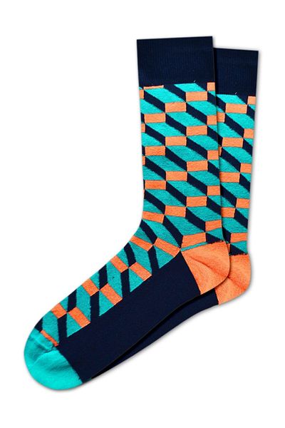 bazaar-turkey all you need Patterned Men's Socks Turquoise 0309