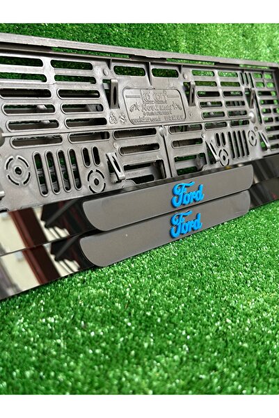 FRD Pleksi Otomobil Plakalık Ahenk Model Ford Yazılı Logolu Plakalık