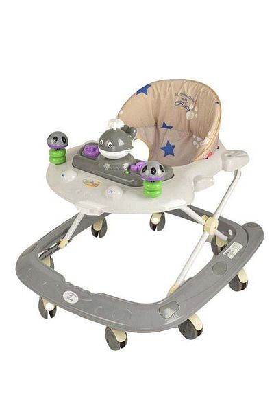 Toybox مشاية أطفال رالي قابلة للطي مع مقعد مبطن ناعم، ألوان متنوعة