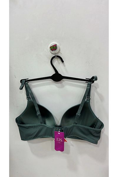 F.K Women's Laser Cut Unpadded Underwire Bra Mind Green – 365