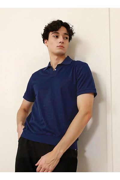 ALANAQA Comfortable and unisex fashion polo shirt