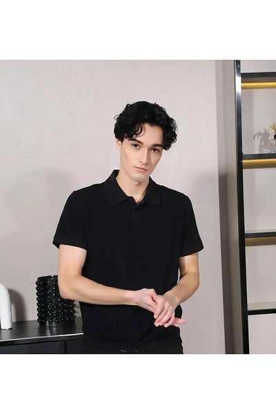 ALANAQA Comfortable and unisex fashion polo shirt