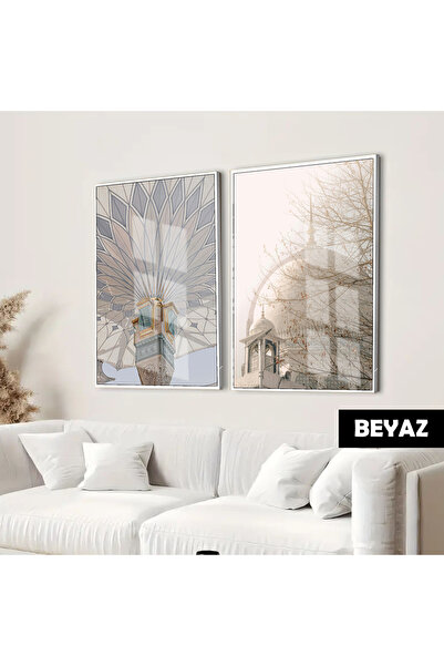 Harika bir ev HARIKABİREV | ISLAMSKI SET MEKANOG BOJANOG ZAMOČKA | OKVIRNI ST...