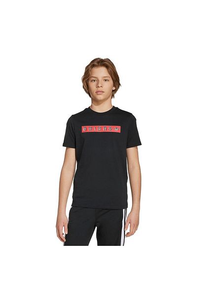 adidas Black Children's T-Shirt Tee Jy2822
