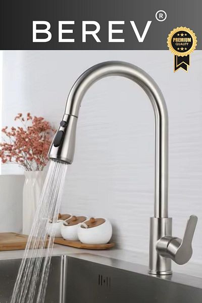 Berev Inox Spiral Kitchen Faucet Inox Kitchen Decor Faucet