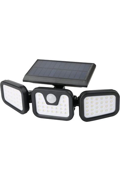 ETRONIK IP65 Solar LED Light for Outdoor Use on the Balcony or Garage with Motion and Strong Light of 600 lm