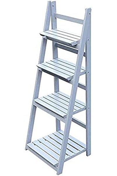 genric حامل زهور خشبي FFD قابل للطي بأربع طبقات