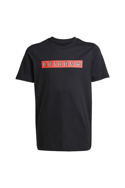 adidas Black Children's T-Shirt Tee Jy2822
