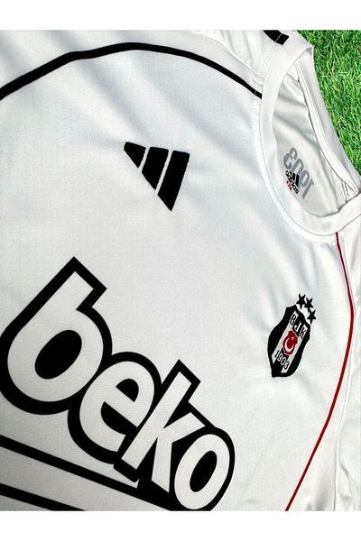 Quaxram Fivekirtless Bêkirtâş./ Set de 4 tricouri de fotbal pentru copii - alb
