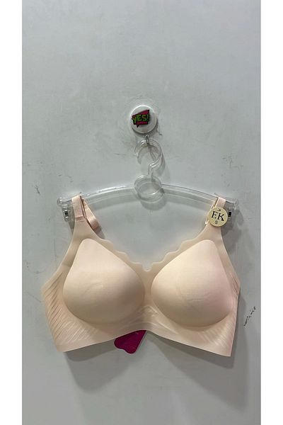 F.K Women's Laser Cut Unpadded Underwire Bra Skin –1252