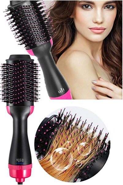 HALL BREATHE 2200W Elektrikli Hava Üflemeli Saç Düzleştirici ve Fön Tarağı Seti