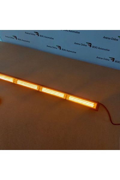 BGRJ Automotive Rotating beacon bar 89cm, 108W, strobe functions, 12V
