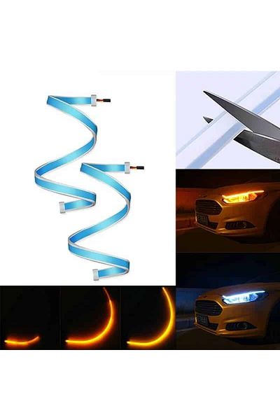 BGRJ Automotive Daytime running lights 60cm, DRL with dynamic/sequential signaling