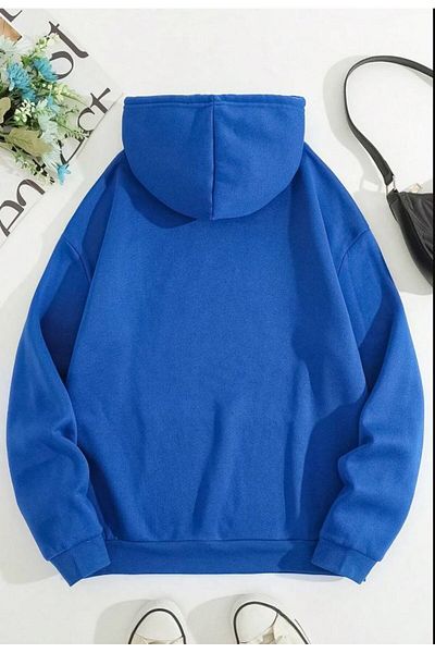 Boi Unisex NASA Printed Hooded Sweatshirt