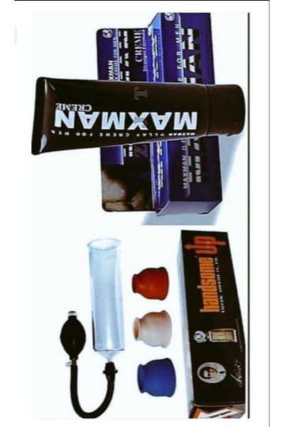Max Men On Blood Pressure Monitor with Cream