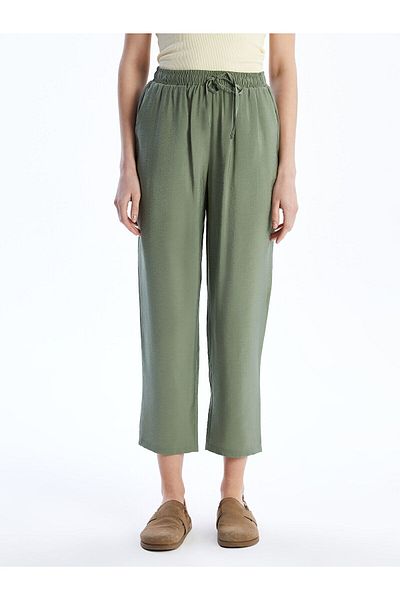 LC Waikiki Women's Trousers with Elastic Waist