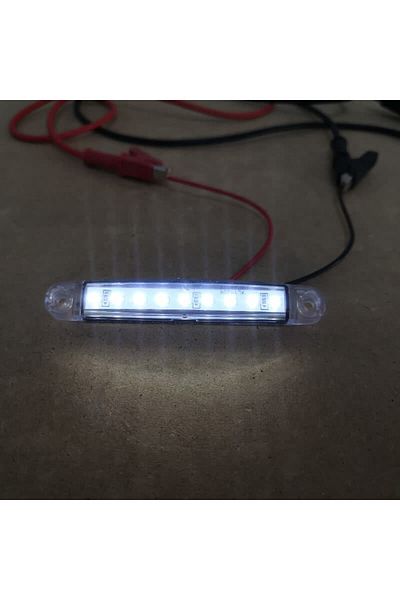 BGRJ Automotive Set of 4 white side marker lamps, 9SMD, 12-24V