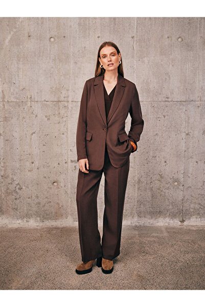 LC Waikiki Γυναικείο παντελόνι Loose Fit με φαρδύ πόδι