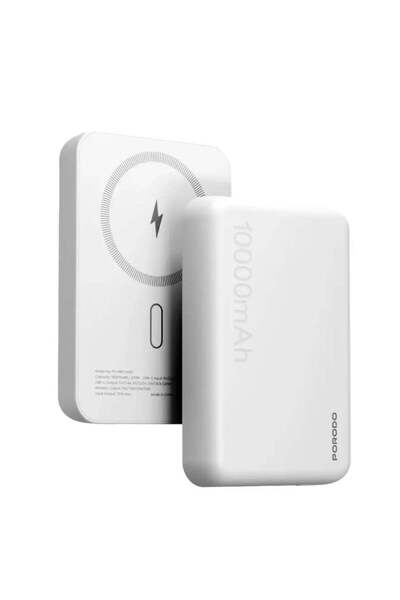 porodo بنك طاقة MagSafe بسعة 10000 مللي أمبير في الساعة، شحن سريع، تصميم محمو...