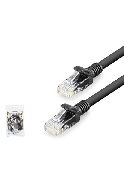 HADRON Hdx5069 Cat6 Ethernet Patch Cable 1 Gbps 250 Mhz 1 m Black