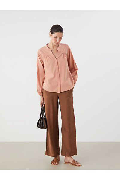 LC Waikiki Νέα σεζόν Γυναικείο παντελόνι με ελαστική μέση - S5PI33Z8