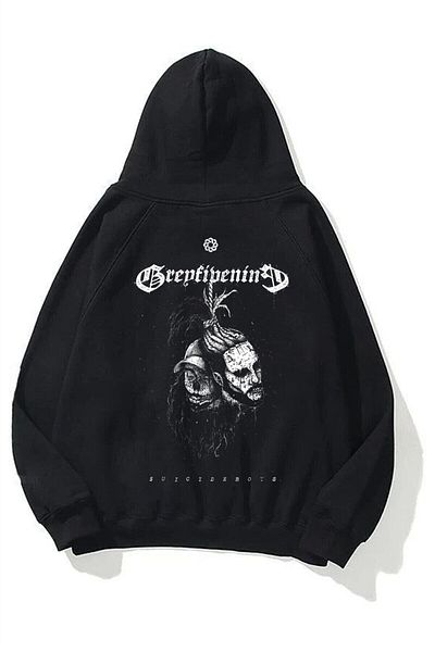 Boi Unisex $uicideboy$ Μαύρο φούτερ με κουκούλα