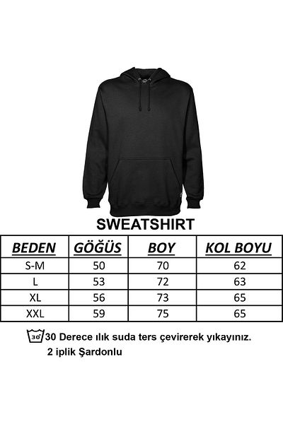 Boi Φούτερ με κουκούλα Unisex BROKKLYN με στάμπα στην πλάτη
