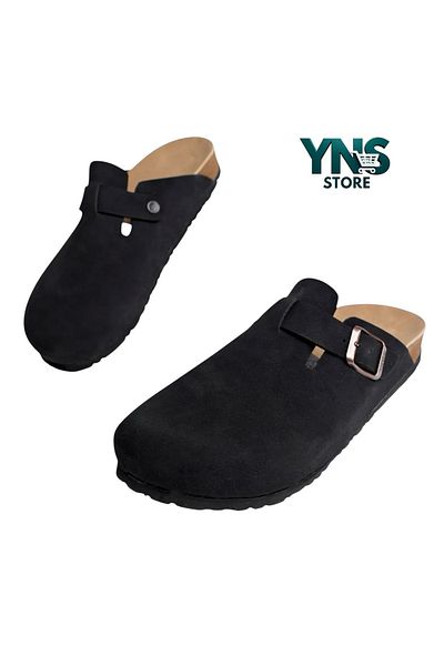 Ynsstore Нов сезон Нов модел Чехли Boston Унисекс Черен Цвят
