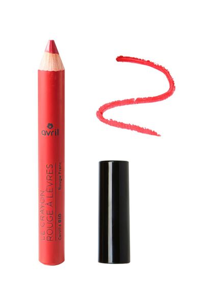 Avril Organic Red Lipstick Pencil - Vrai Rouge