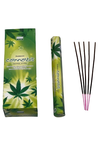 Darshan Incense Darshan 20 Adet Cannabis Kenevir Çubuk Tütsü