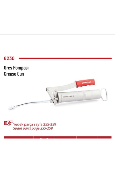 İzeltaş Gres Pompası (500 cc)