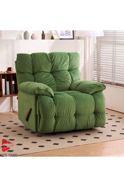 toys yard Relaxing chair - Comfort chair - Office chair - Luxurious velvet - Rocking chair - Tension - Leg rest - Body-hugging design