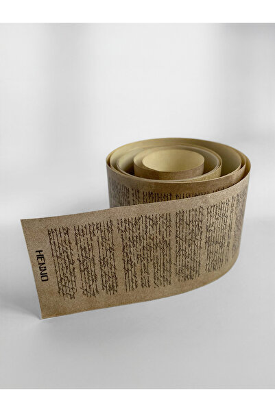 Henno Nostaljik Mektup Yazıları Washi Bant / Washi Tape | 5x200 cm | Vintage ...