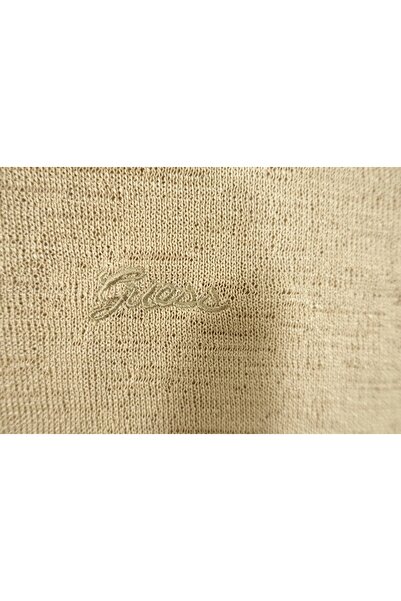 Guess Ζιπ από διχτυωτό ύφασμα SS