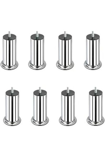 Mu Art Ahşap Picior de bază Picior de scaun Picior de canapea șurubat 3/8" (DINȚI GROși) (2 BUC.)