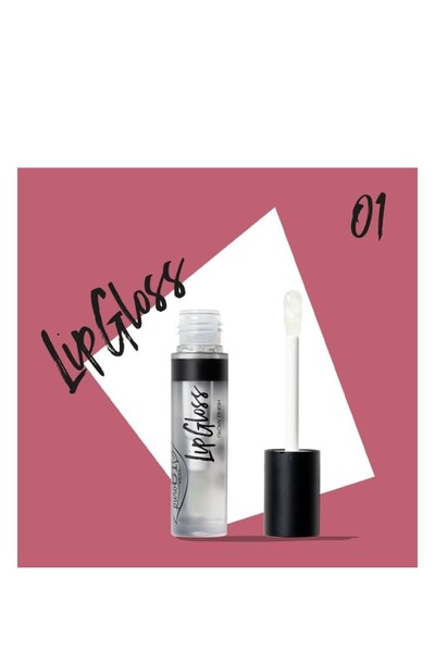 puroBIO Luciu de buze transparent 01 -