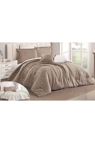 LOVER Luxury king size double bed sheet with floral design made of cotton for a deep sleep